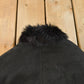 Vintage 1990s Faux Fur Shearling Coat Women's L