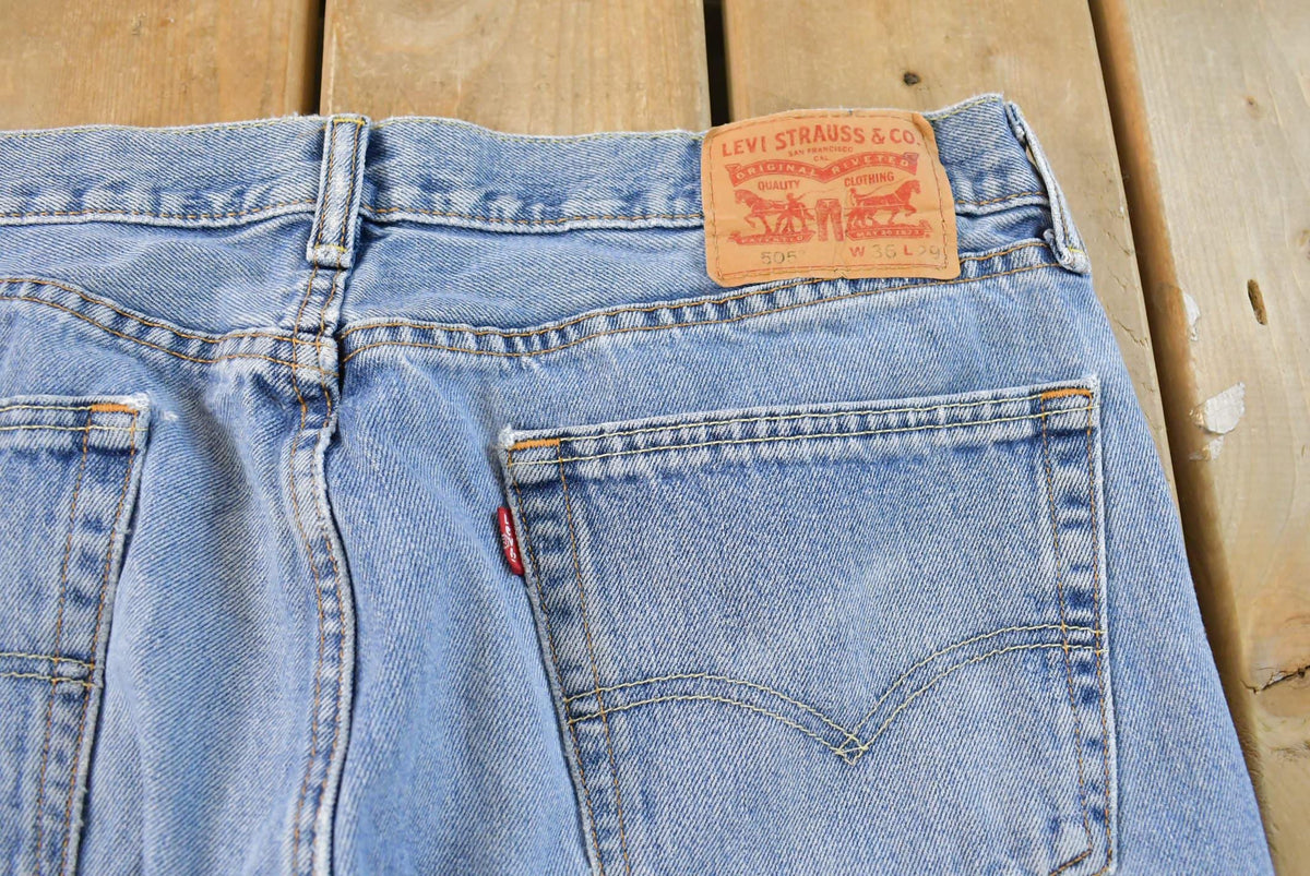Vintage 2000s Levi's 505 Denim Jeans Men's 36 x 27