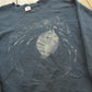 Vintage 1980s Fishing Raglan Souvenir Crewneck Sweatshirt Men's M