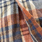 Vintage 1980s Campus CPO Wool Blend Plaid Flannel Button Up Shirt Men's L