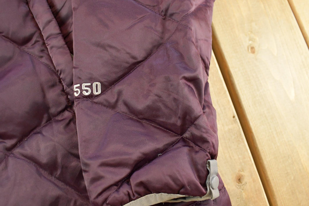 Vintage 2000s The North Face 550 Purple Puffer Jacket Women's XL