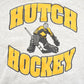 Vintage 1990s Hutch Hockey Graphic Collegiate Crewneck Sweatshirt Men's M