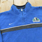 Vintage 1990s Nike Team Minnesota Timberwolves NBA Fleece Crewneck Sweatshirt Youth L Men's Large