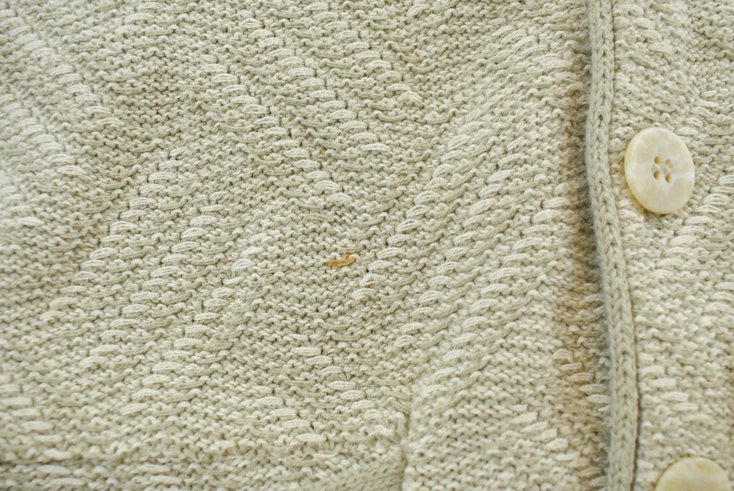 Vintage 1990s Claiborne Cotton Knit Cardigan Sweater Mens L