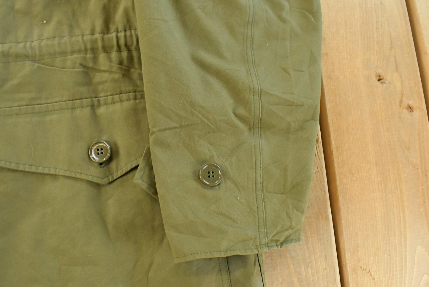 Vintage 1960s M-51 Military Parka Field Jacket Men's L