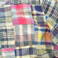 Vintage 1990s Keren Hart Patchwork Plaid Jacket Women's L