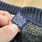 Vintage 1990s Bill Blass Cotton Knit Crewneck Sweater Mens L
