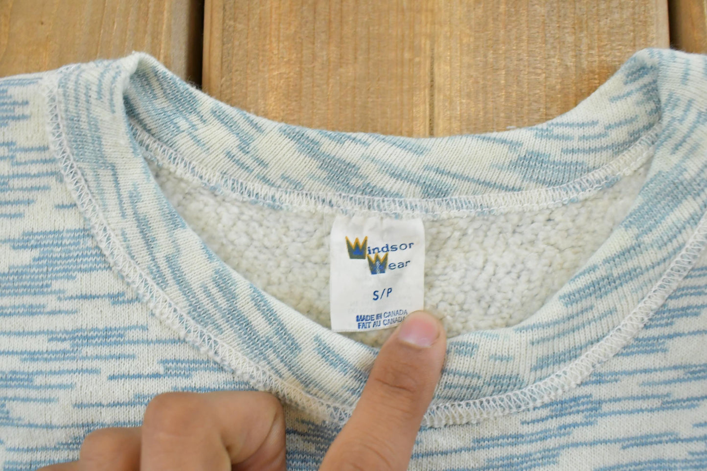 Vintage 1990s Windsor Wear Thermal Shirt Women's S
