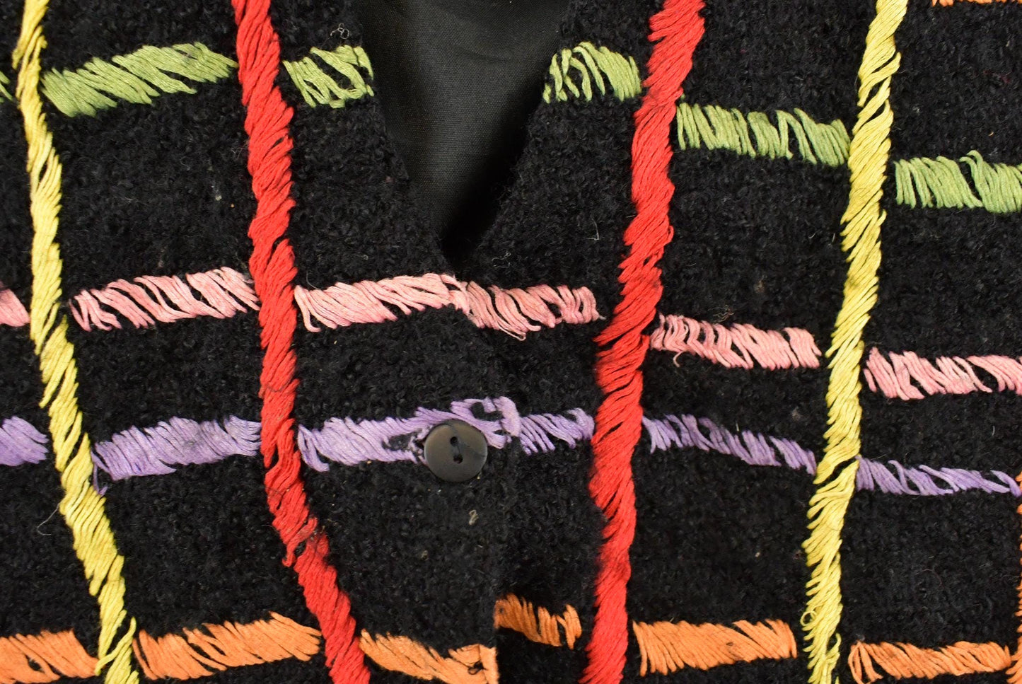 Vintage Halsey Collection Button Up Sweater Vest Women's Medium