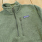 Vintage 2000s Patagonia Quarter Zip Fleece Sweater Men's S