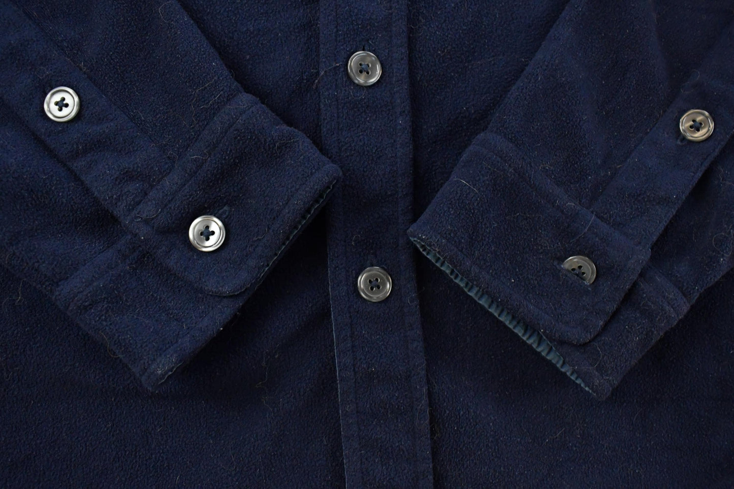 Vintage 1990s Polo Ralph Lauren Fleece Button Up Shirt Men's XL