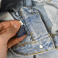 Vintage Y2K Angels Low Rise Flare Denim Jeans Women's 24 x 31.5