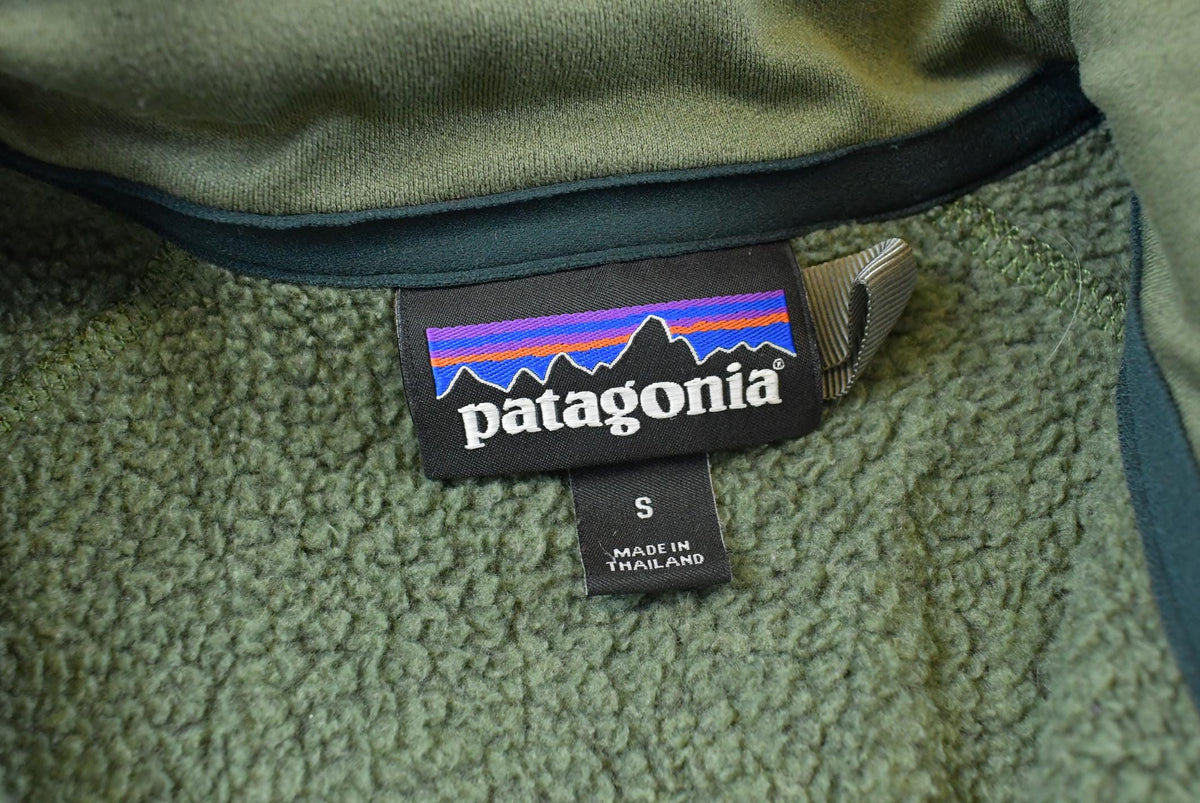 Vintage 2000s Patagonia Quarter Zip Fleece Sweater Men's S