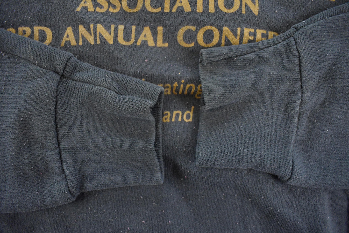 Vintage 1990s The National Technical Association Conference Raglan Sweatshirt Men's L
