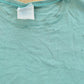 Vintage 1990s Hanes Her Way Teal Blank T-Shirt Men's L