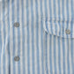 Vintage 1990s Arizona Striped Button Up Shirt Men's L