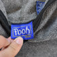 Vintage 1990s Disney Eeyore Winnie The Pooh Embroidered Fleece Hoodie Sweater Men's L