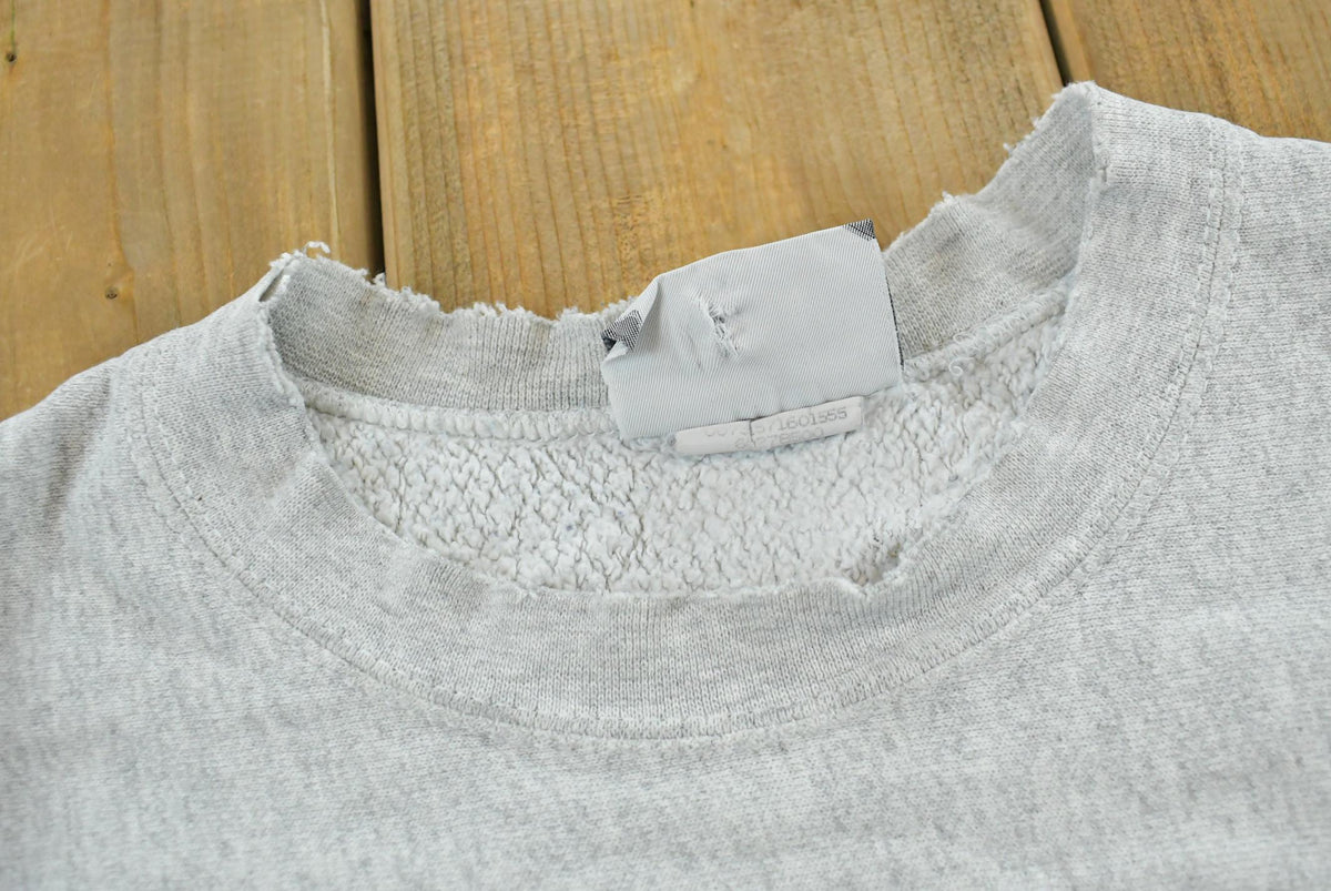 Vintage 1990s Columbia Business School Lee Cross Grain Reverse Weave Style Crewneck Sweatshirt Men's M