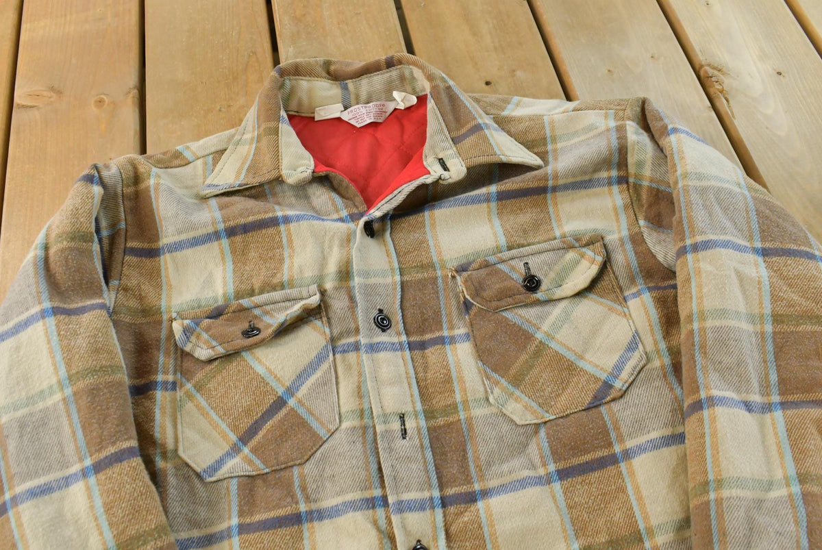 Vintage 1980s Frostproof Heavyweight Insulated Button Up Shirt
