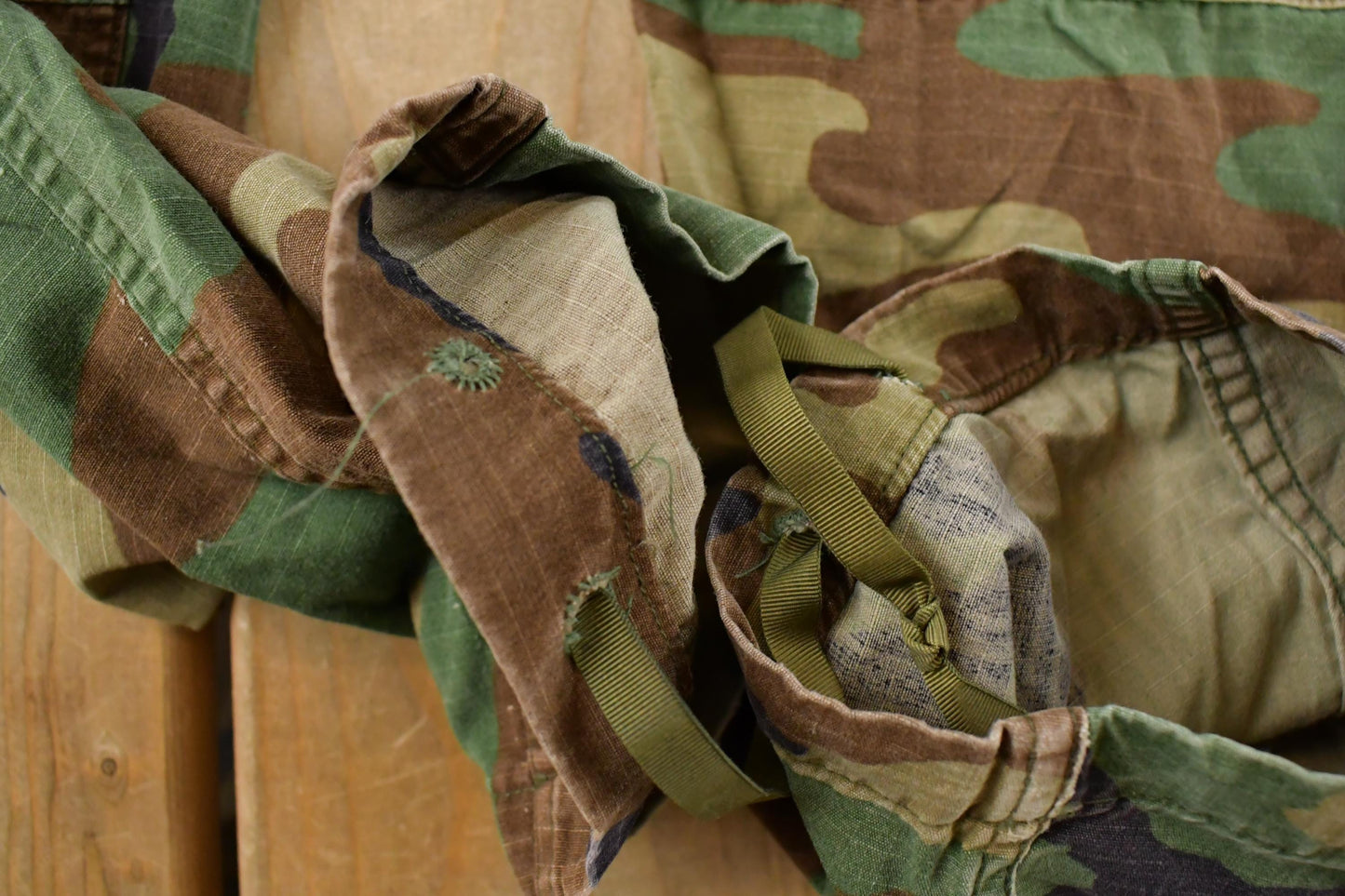 Vintage 2000s Army Military Woodland Camo Cargo Pants Men's Small