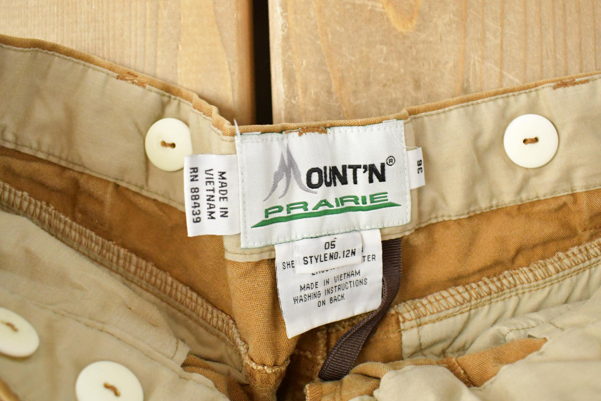 Vintage 1980s Mount'n Prarie Hunting Brush Pants Men's 33 x 30