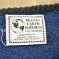 Vintage 1990s Planet Earth Imports Hand Knit Reindeer Pine Tree Wool Knit Button Up Cardigan Sweater Women's XL