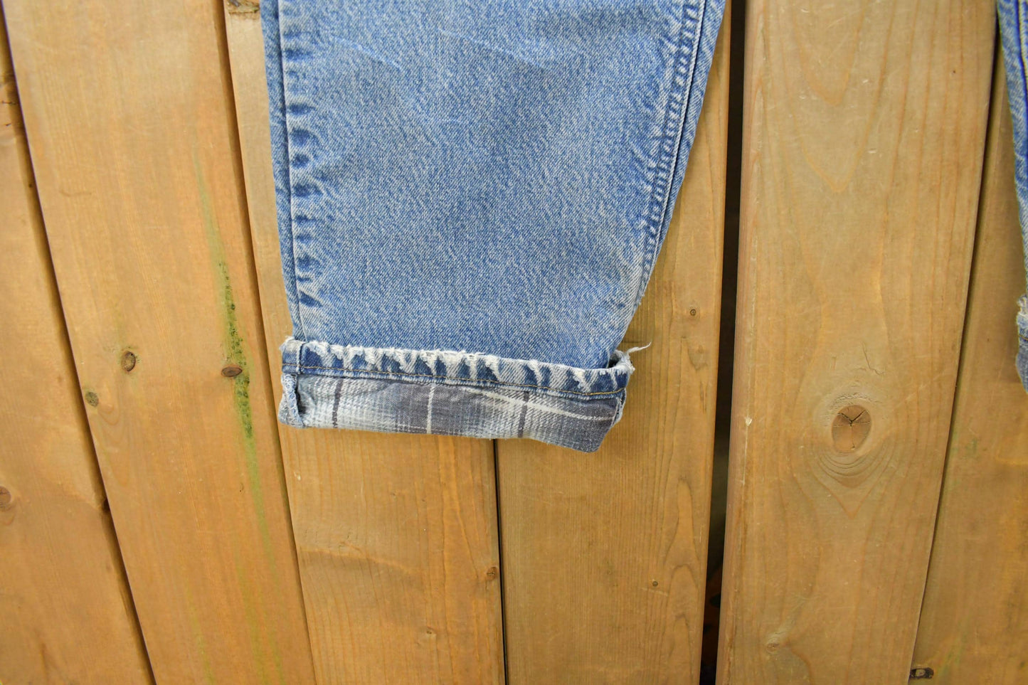 Vintage 1990s Carhartt Flannel Lined Denim Jeans Men's 32 x 32