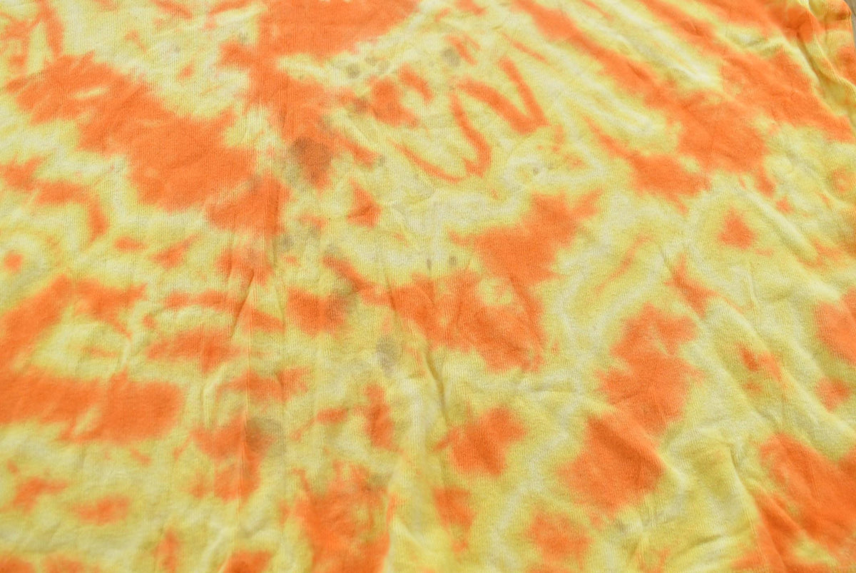 Vintage 1990s Fashion Bug Tie Dye Heart T-Shirt Women's 2XL