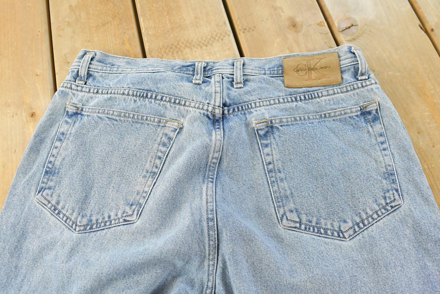 Vintage 1990s Calvin Klein Denim Jeans Men's 34 x 33