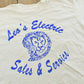 Vintage 1990s Leos Electric Sale Service Promotional Souvenir Lion T-Shirt Men's L