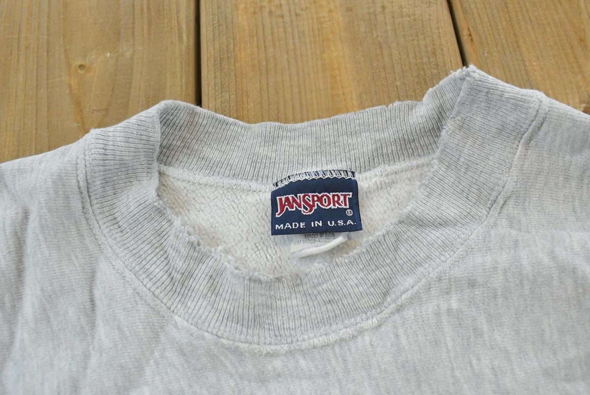 Vintage 1990s University of Minnesota Embroidered Reverse Weave Style Crewneck Sweatshirt Men's XL