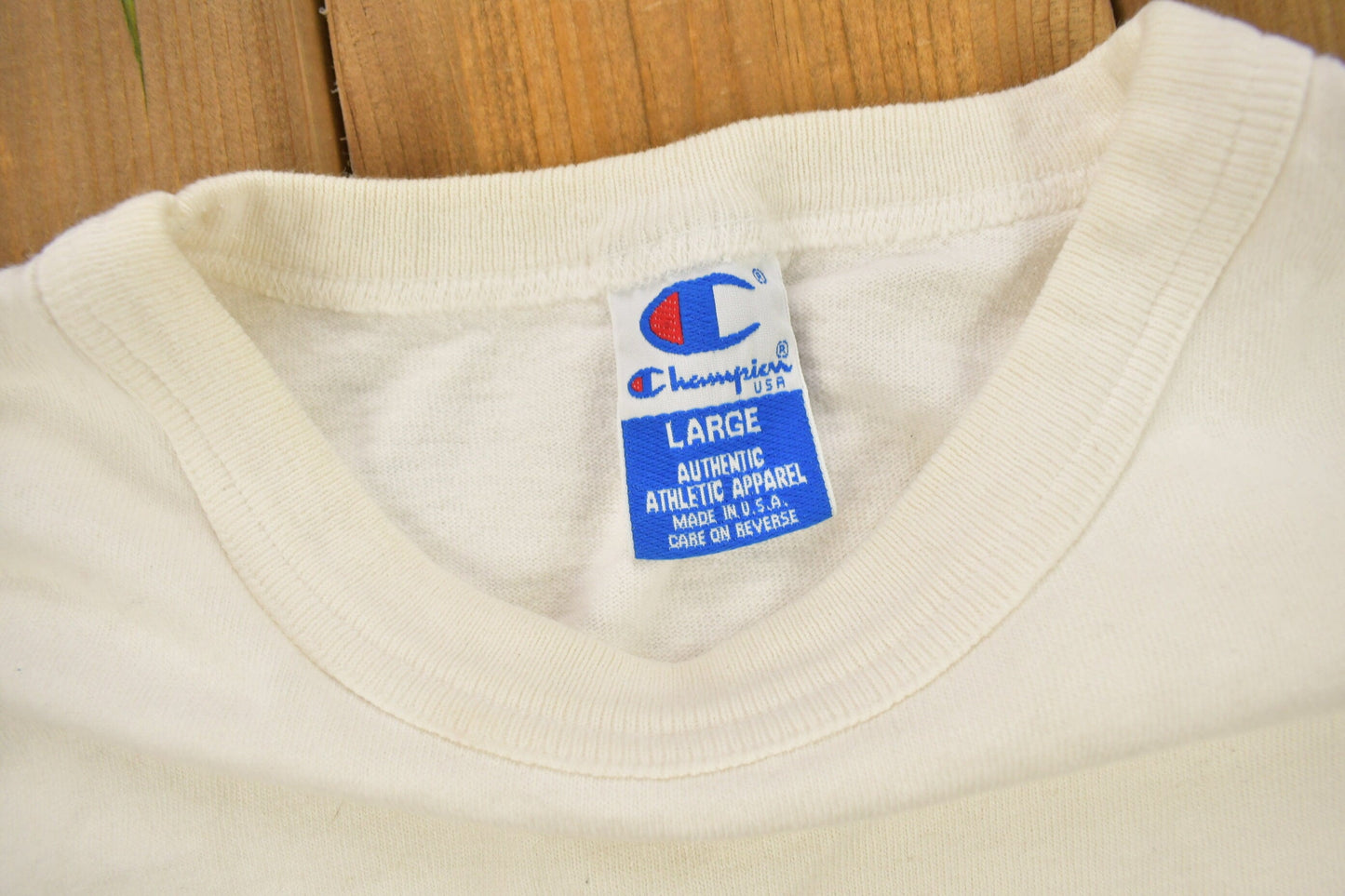 Vintage 1990s Boardman Pride Collegiate Crop Top Champion T-Shirt Women's S Cropped