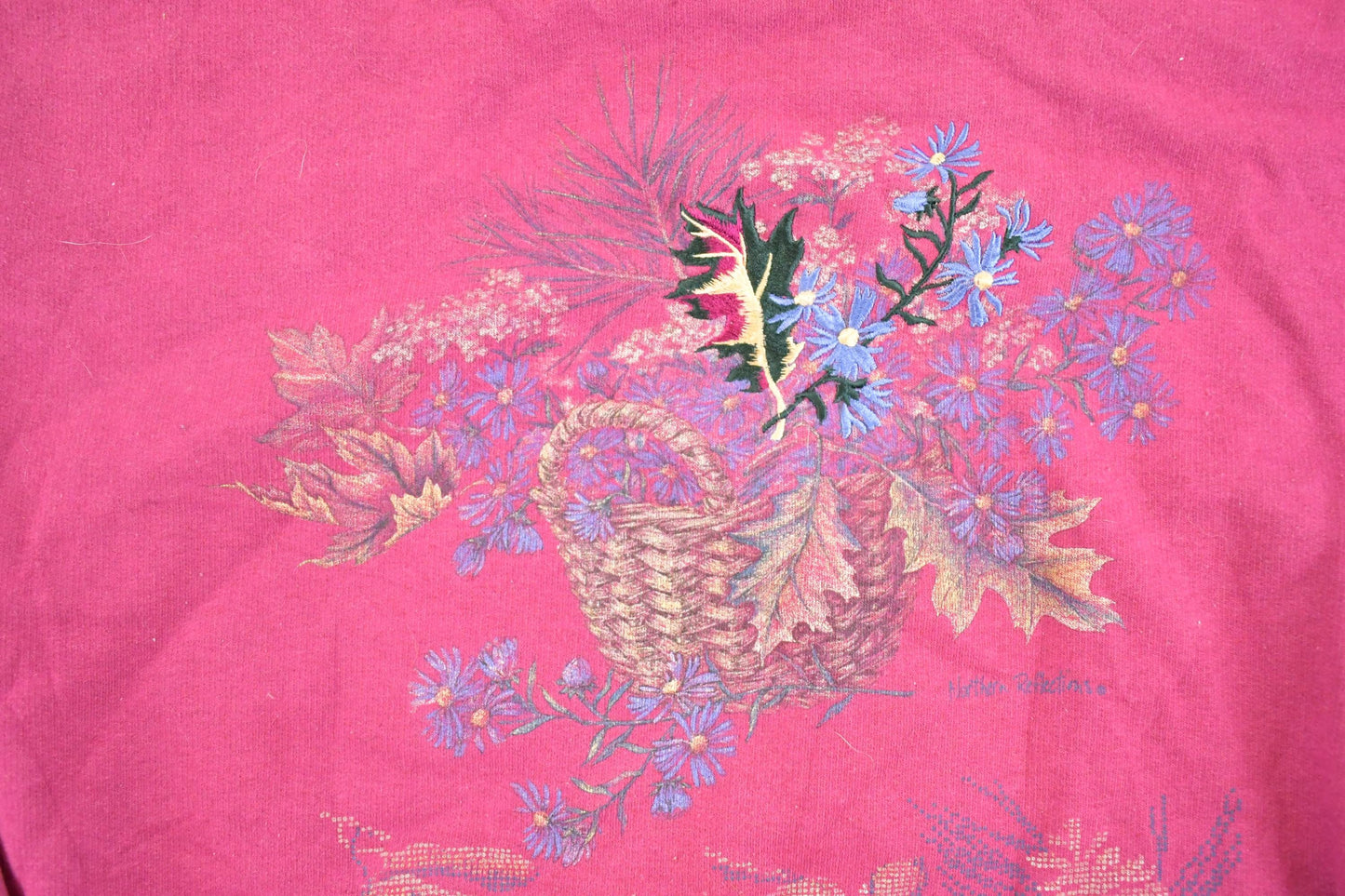 Vintage 1990s Northern Reflections Spring Theme Souvenir Crewneck Sweatshirt Women's L