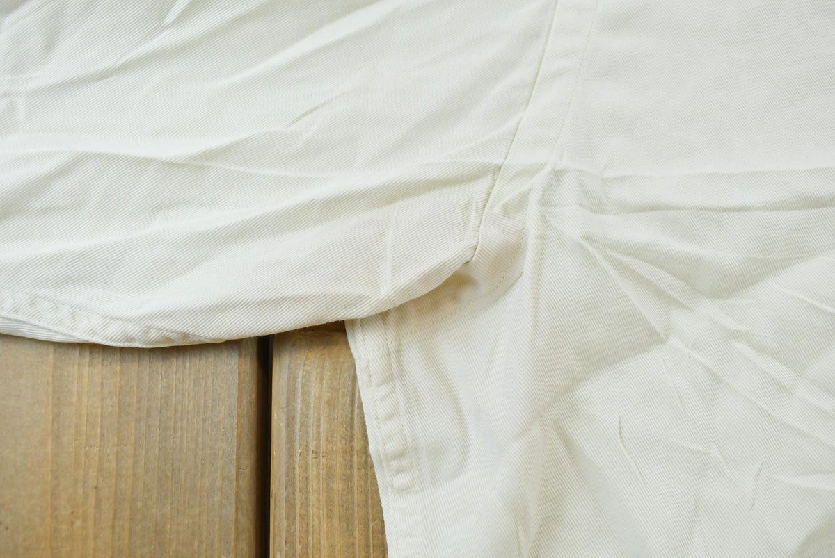 Vintage 1990s Ralph Lauren Blaire White Button Up Shirt Men's 2XL