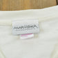 Vintage 2000s Marushka Handprints Sea Horse V-Neck Sweatshirt Women's XL