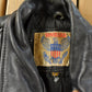 Vintage 1980s Vanguard Biker Leather Jacket Men's Small