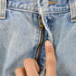 Vintage 1990s Levi's 505 Regular Straight Fit Denim Jeans Men's 33 x 29
