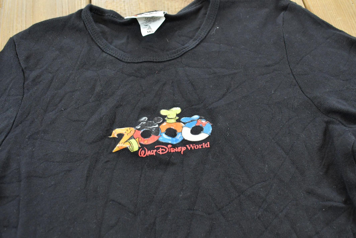 Vintage 2000 Walt Disney World Millennium T-Shirt Women's M