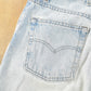 Vintage 1990s Levi Silver Tab Baggy Denim Blue Jeans Men's 31 x 31