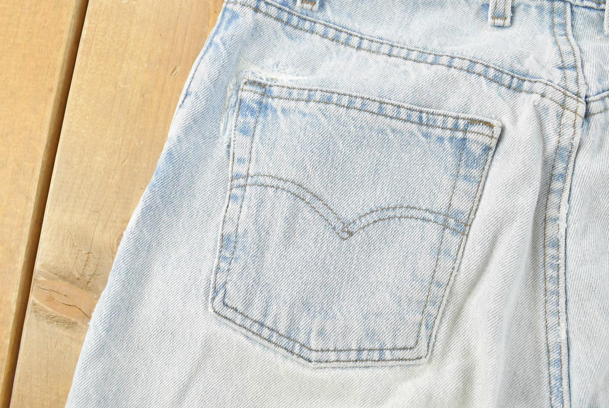 Vintage 1990s Levi Silver Tab Baggy Denim Blue Jeans Men's 31 x 31
