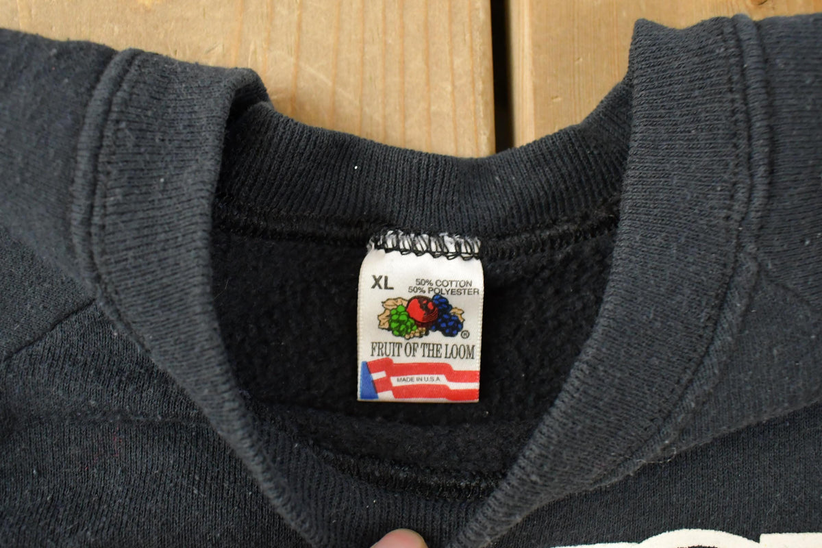 Vintage 1990s Boston Bruins NHL Crewneck Sweatshirt Men's Large