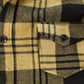 Vintage 1970s Chippewa Wool Flannel Shirt Jacket Men's Large