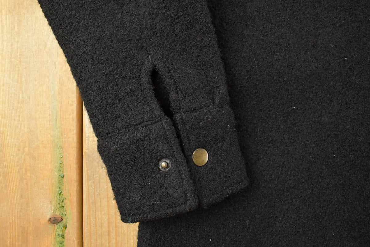 Vintage 1990s Rino Rossi Wool Full Zip Jacket Men's Small
