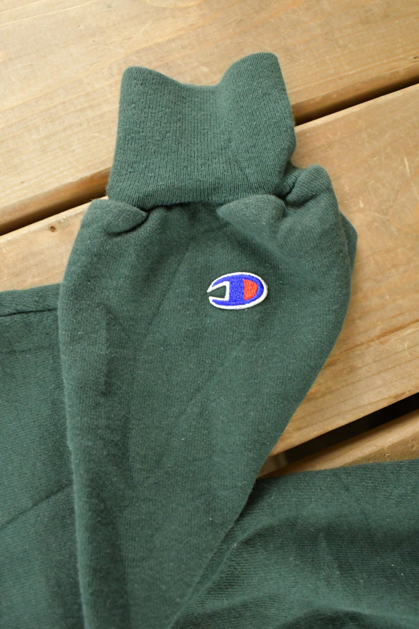 Vintage 1990s Champion Script Logo Crewneck Sweatshirt Men's Medium