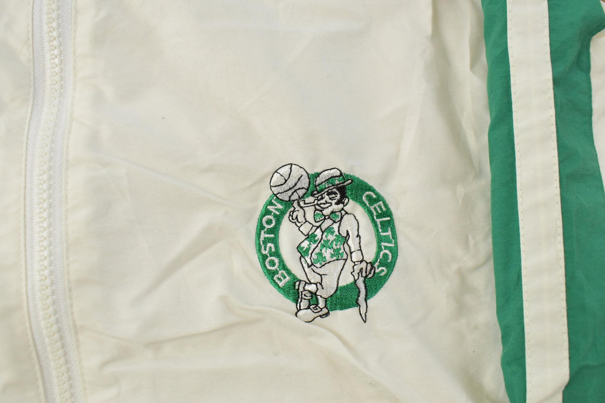 Vintage 1990s Boston Celtics Starter Full Zip NBA Basketball Jacket Men's Large