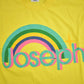 Vintage 1990s Joseph Rainbow Graphic T Shirt Men's Small