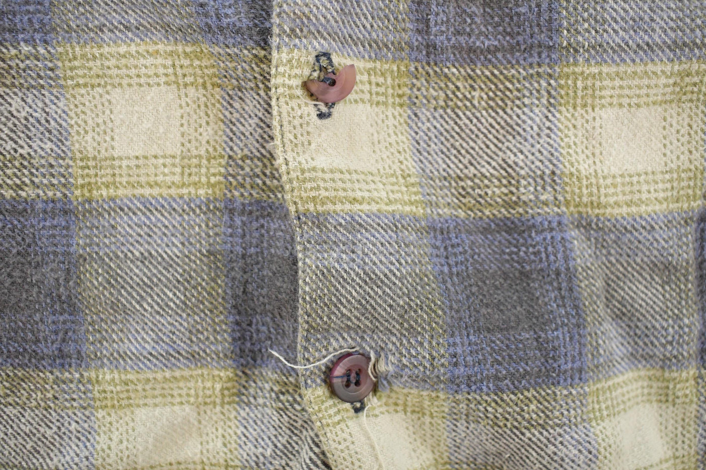 Vintage 1990s Above Sea Level Plaid Flannel Button Up Shirt Men's M