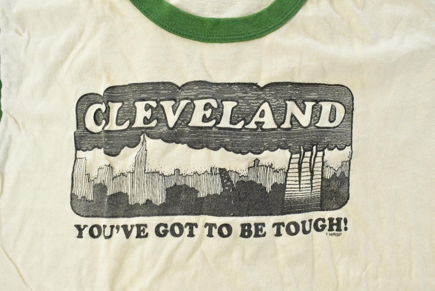 Vintage 1970s Cleveland Hanes Graphic Souvenir T-Shirt Men's Small
