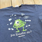 Vintage 2000s Monsters Inc Mike Wazowski Eyeballin Graphic T-Shirt Mens M