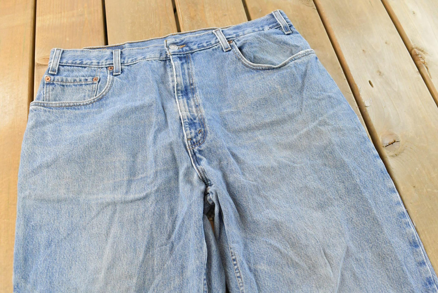 Vintage 1990s Levi's 560 Loose Fit Denim Blue Jeans Men's 35 x 30